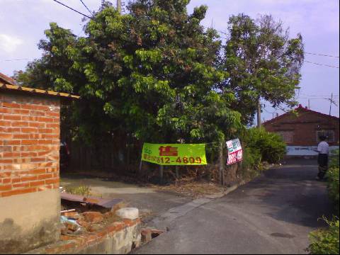 鹽水鎮新營工業區附近舊營建地每坪6萬元視意圖